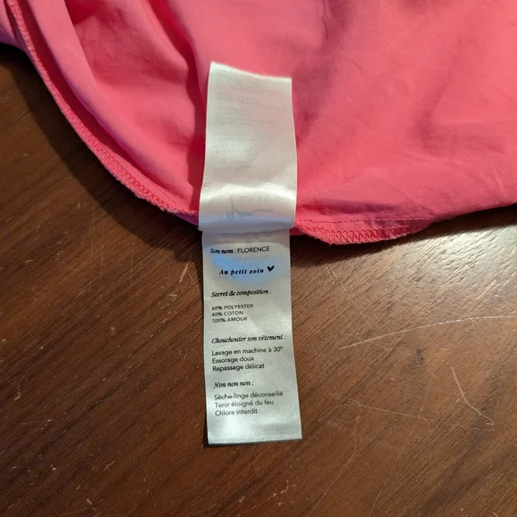 Pink Ruched Smocked Mini Sundress - Picture 5 of 6